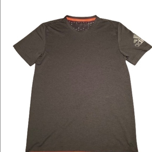 ADIDAS Men T-Shirt, Gray, Size Smalll - Picture 2 of 3